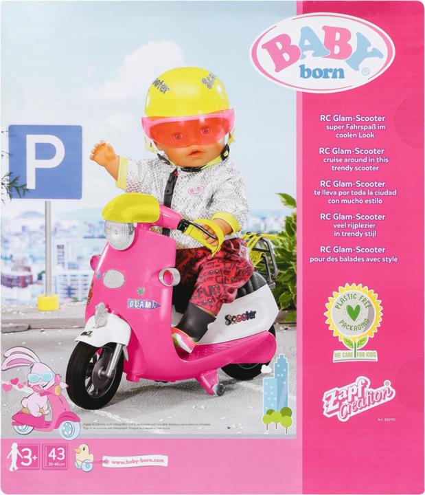 Actual product image Zapf Creation City RC Glam Scooter