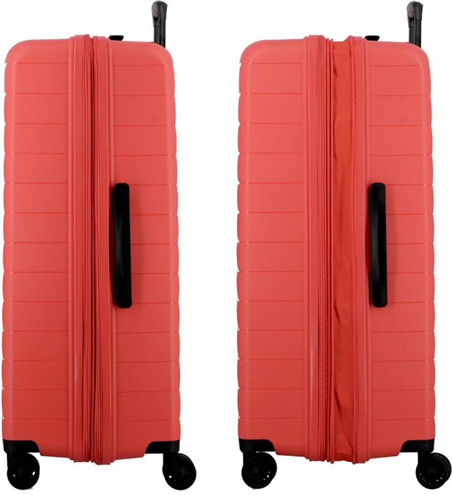 Immagine prodotto Jump Striper 4 Rollen Trolley 77 cm mit Dehnfalte (100 l, XL (da 115l))
