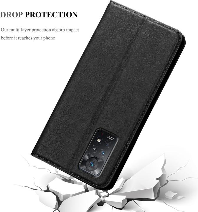 Produktbild Cadorabo Hülle für Xiaomi RedMi NOTE 11 PRO 4G / 5G im Book Invis. Magnet Style (Xiaomi Redmi Note 11 Pro 5G, Xiaomi Redmi Note 11 Pro)