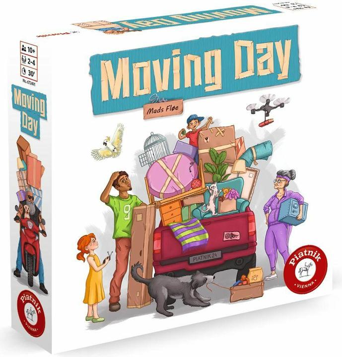 Image du produit Piatnik Moving Day (d,f,e) (Anglais, Slovaque, Français, Tchèque, Hongrois)