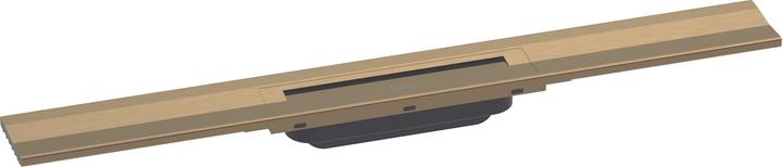 Produktbild hansgrohe HG Duschrinne RainDrain Flex kürzbar Wandmontage 700mm brushed bronze (700 mm)