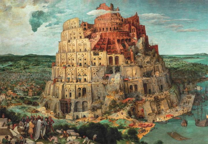 Produktbild Clementoni Puzzle 1500 Museum Bruegel, The Tower Of Babel
