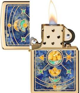 Actual product image Zippo Star constellation
