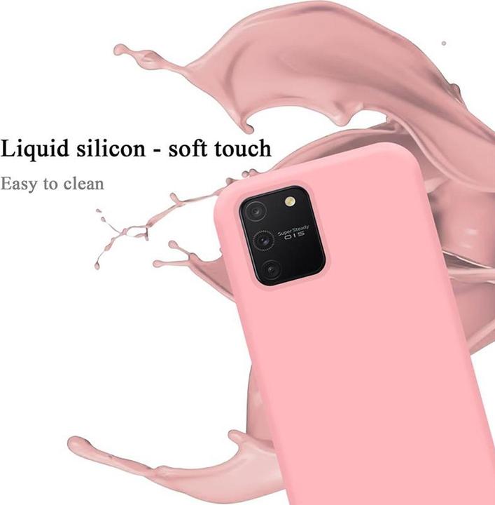 Image du produit Cadorabo TPU Liquid Silicone Case Cover (Samsung Galaxy S10 Lite, Samsung Galaxy A91)