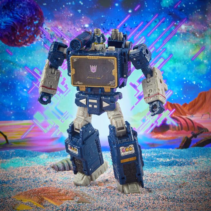 Immagine prodotto Transformers Giocattolo Generations Legacy, figura d'azione di Voyager Soundwave alta 17,5 cm, per bambini a