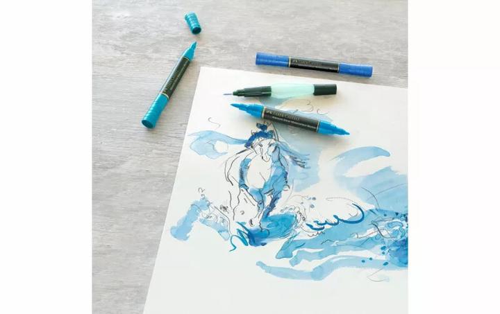 Immagine prodotto Faber-Castell Marcatore ad acquerello Albrecht Dürer 5s Etiu, Plein Air (Marrone, 1 mm, 5 x)