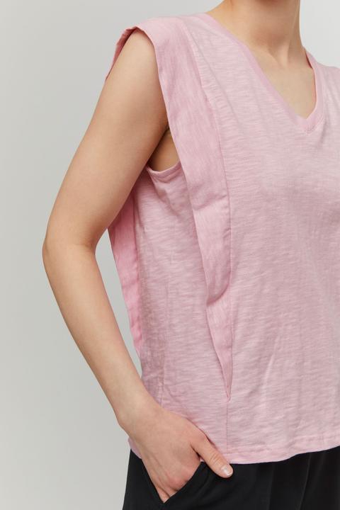 Actual product image B.young BYTELLA V NECK TSHIRT 20811283 (S)
