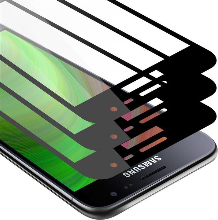 Actual product image Cadorabo Full screen display protection glass (3 Piece, Samsung Galaxy J3 (2016))