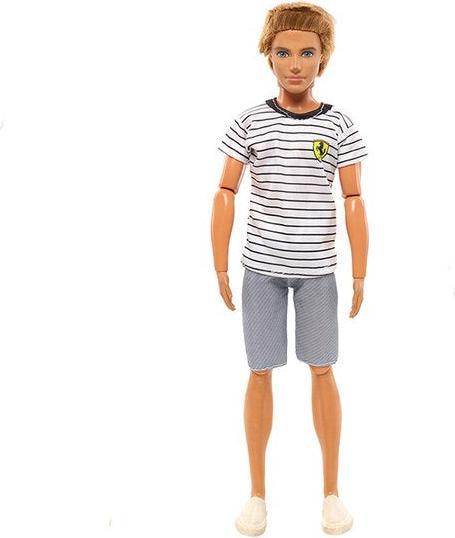 Produktbild Hermex Ken und Barbie Kleider Paarweise Set Mode Casual Grau Weiss