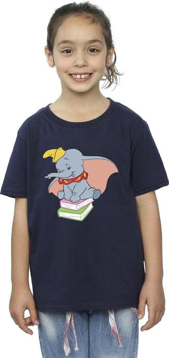 Image du produit Disney - T-shirt DUMBO SITTING ON BOOKS - Fille (128)