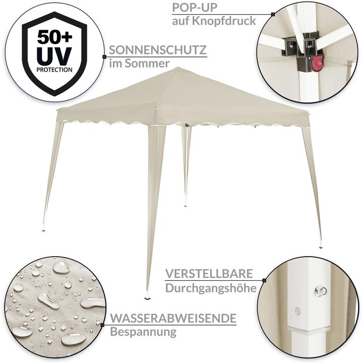 Actual product image Casaria Pavilion (300 cm, 300 cm)