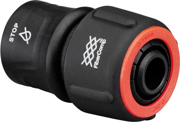 Actual product image Fiskars Szybkozłącze Ze Stopem 3/4" Fibercomp (Hose connector, 19 mm)