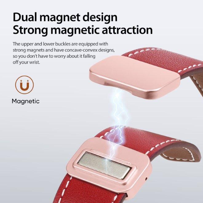 Immagine prodotto Dux Ducis Bracciale YA (42 mm, 44 mm, 45 mm, 49 mm, Vera pelle, Apple Watch Series 3, Apple Watch Serie 4, Apple Watch Serie 5, Apple Watch Serie 6, Apple Watch Series 7, Apple Watch Series 8, Apple Watch Series 9, Apple Watch SE, Apple Watch Ultra, Apple Watch Ultra 2, Apple Watch Series 1, Apple Watch Series 2)