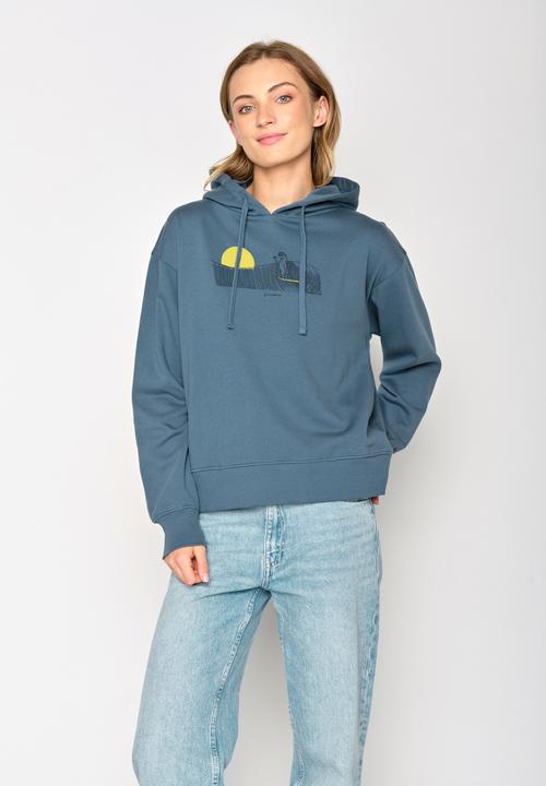 Produktbild Greenbomb Women's Animal Sloth Waves Flipper Pullover (L)