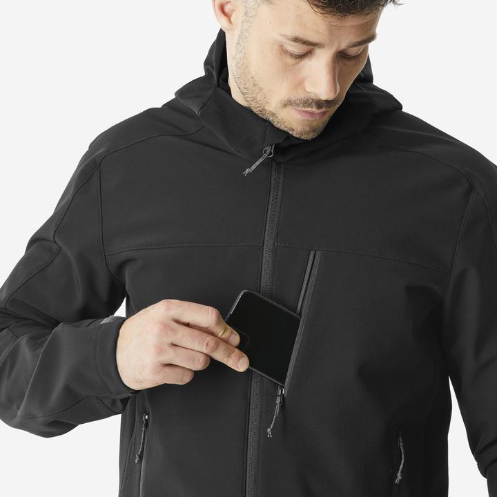 Produktbild Forclaz Softshelljacke Herren - MT500 Windwarm schwarz (XL)