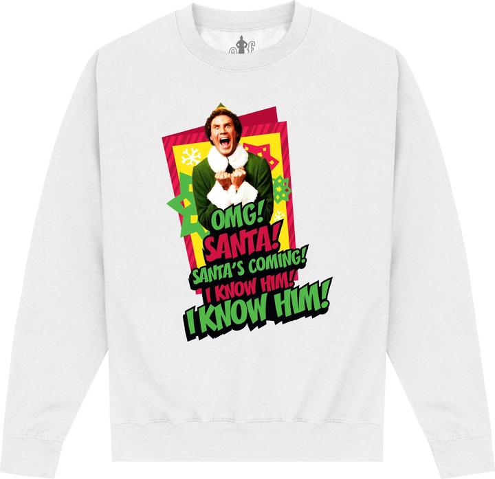 Immagine prodotto Elf I Know Him Felpa Adulto Unisex (S)