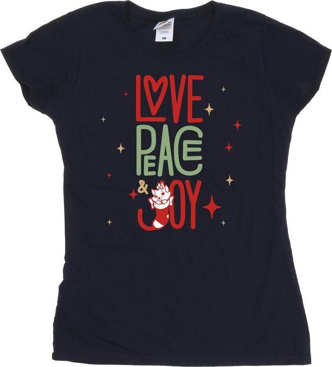 Produktbild Disney The Aristocats Marie Love Peace Joy TShirt (S)