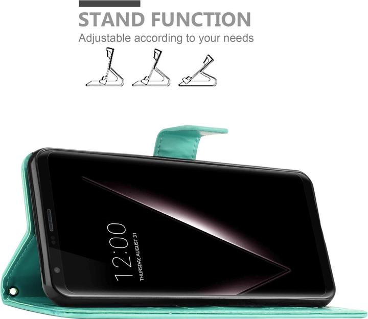Immagine prodotto Cadorabo Custodia a libro floreale per LG V30 / V30+ / V30S / V30S+ (LG V30+, LG V30S+, LG V30)