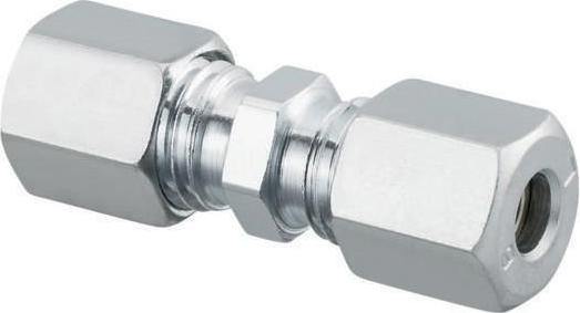 Actual product image Oventrop OV cutting ring fitting Ofix-Oil steel, galvanised, straight 8x8mm