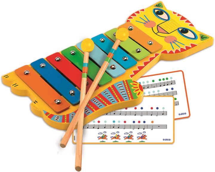 Djeco Metallophone cat