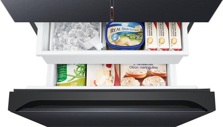 Image du produit Samsung RF50C530EB1, Vrijstaand, Amerikaanse deur, Antraciet, LED, Touch, Binnenin (495 l)