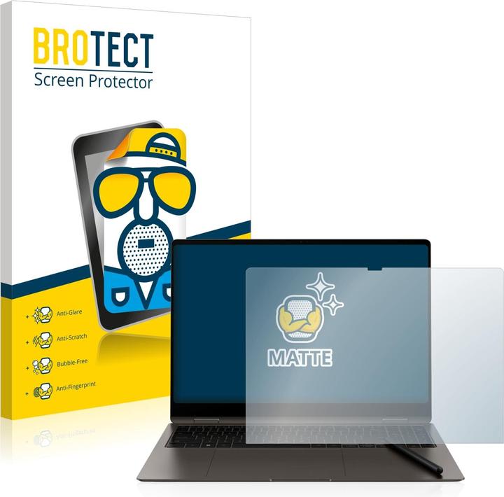 Produktbild BROTECT Entspiegelungs-Schutzfolie Displayschutz Matt (16")