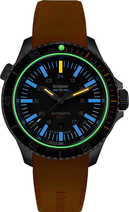 Produktbild Traser H3 110331 P67 Diver Automatik T100 Grey 46mm 50ATM (46 mm)