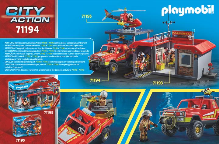 Produktbild Playmobil Feuerwehr-Löschtruck (71194, Playmobil City Action)