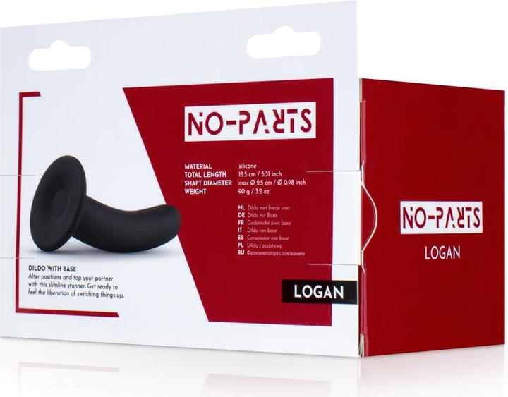 Produktbild No-Parts NoParts Logan Dildo 13,5 cm Schwarz