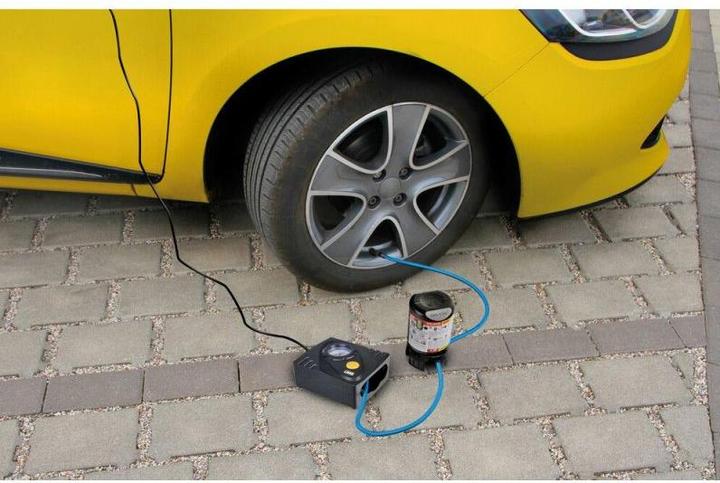 Image du produit Lampa Pump-Jet & Fix Basic, kit de réparation de pneus, 12V