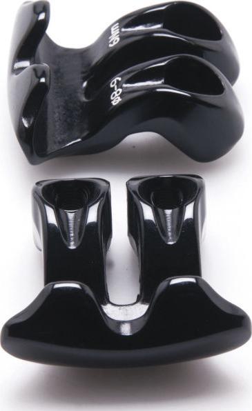 PRO Clamp Insert Saddle St. Double Shr. Black 1set=2pcs.