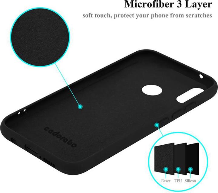 Actual product image Cadorabo TPU Liquid Silicone Case Cover (Huawei Nova 3E, Huawei P20 Lite)
