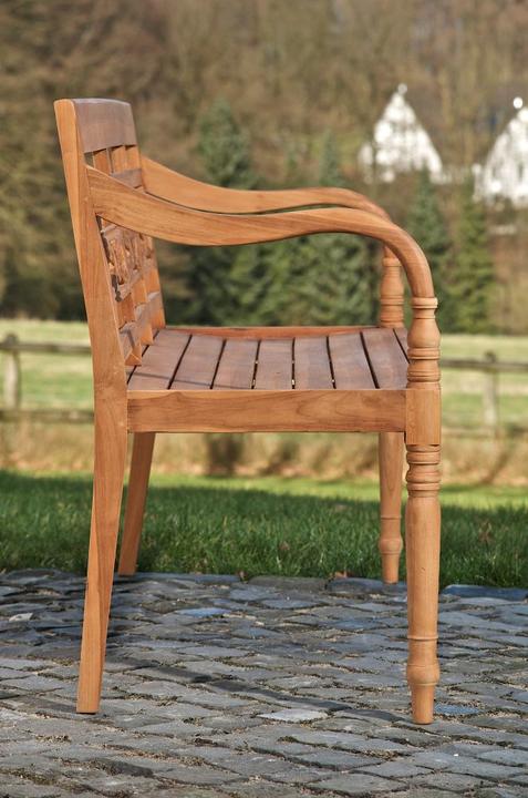 Immagine prodotto Swisshandel24 Panca in teak Maryland V2 170 cm, teak