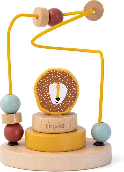 Actual product image Trixie Baby Wooden Motor Spiral - Mr. Lion