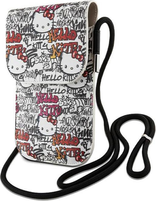 Produktbild Hello Kitty Torebka HKOWBHDGPTE beżowy/beige Leather Tags Graffiti Cord