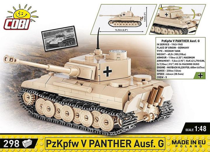 Image du produit Cobi Tank V Panther Ausf.G