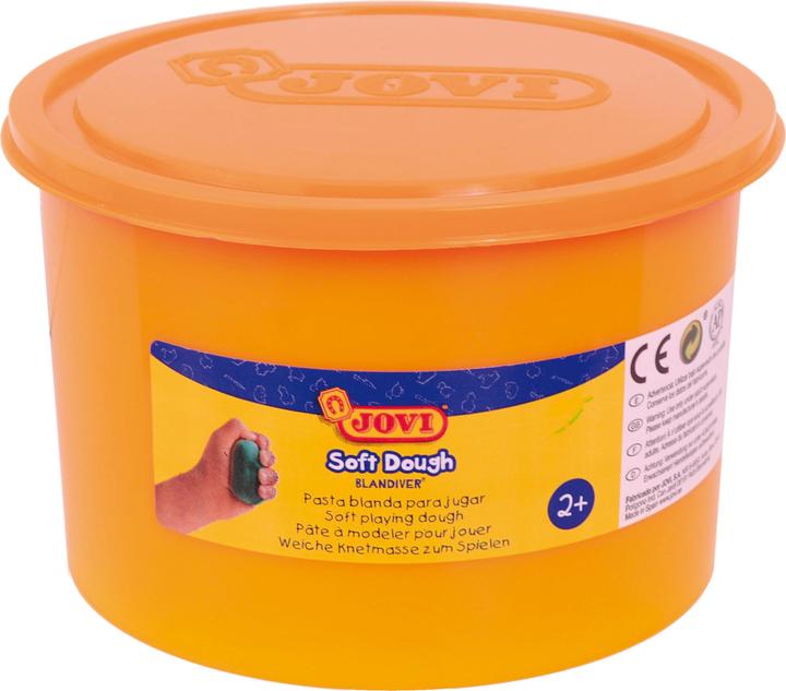 Actual product image Jovi Modelling clay Soft Dough Blandiver blue PU=460g tin