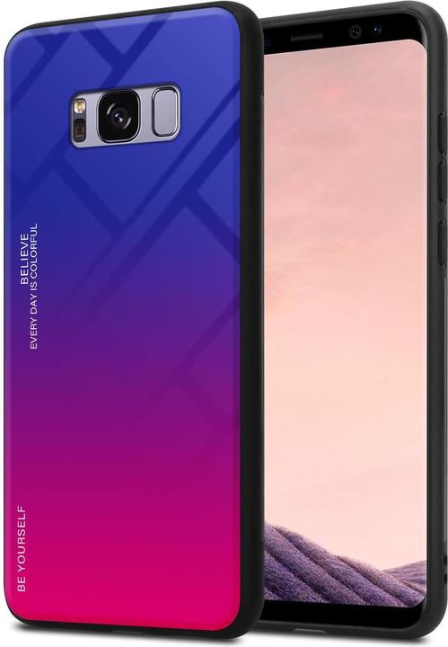 Produktbild Cadorabo TPU 2 Farben Glas Cover (Samsung Galaxy S8+)