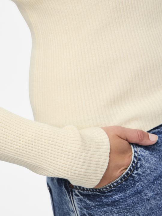 Actual product image Pieces Pcmira Ls U-Neck Knit Noos Bc (L)