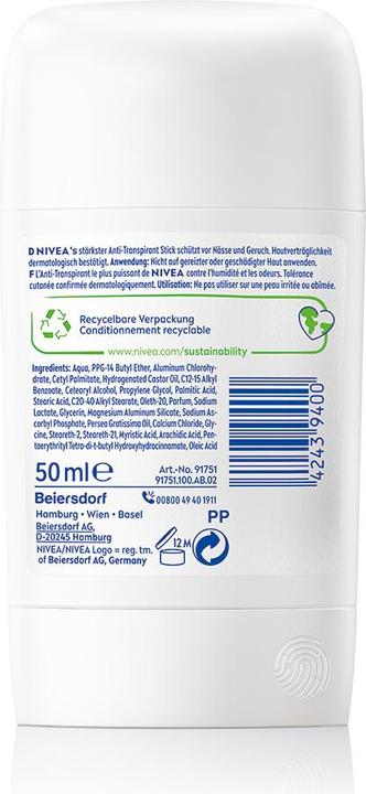 Image du produit NIVEA Derma Dry Control Stick (Stick, 50 ml)