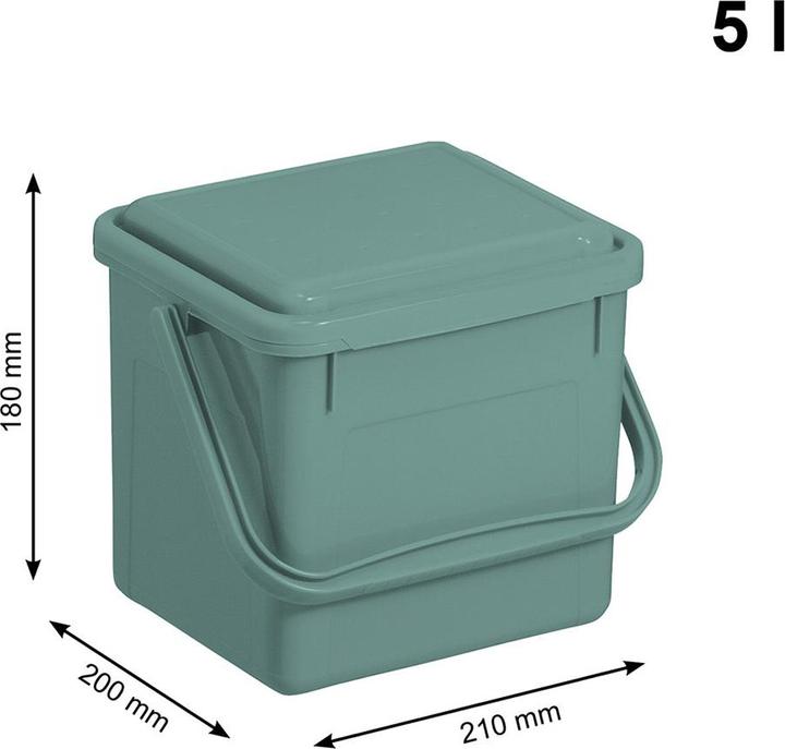 Produktbild Rotho Komposteimer 'Bio' (5 l)