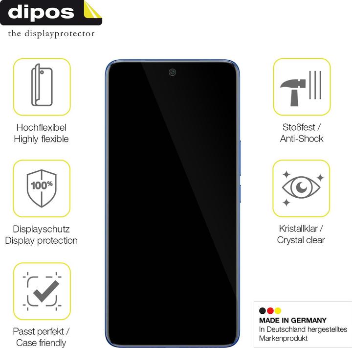 Immagine prodotto Dipos 3D Full-Cover Pellicola Protettiva (1 Pezzo/i, Vivo X50)