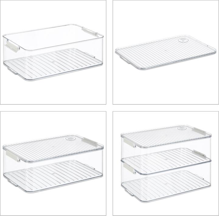 Actual product image Relaxdays 2x fridge organiser