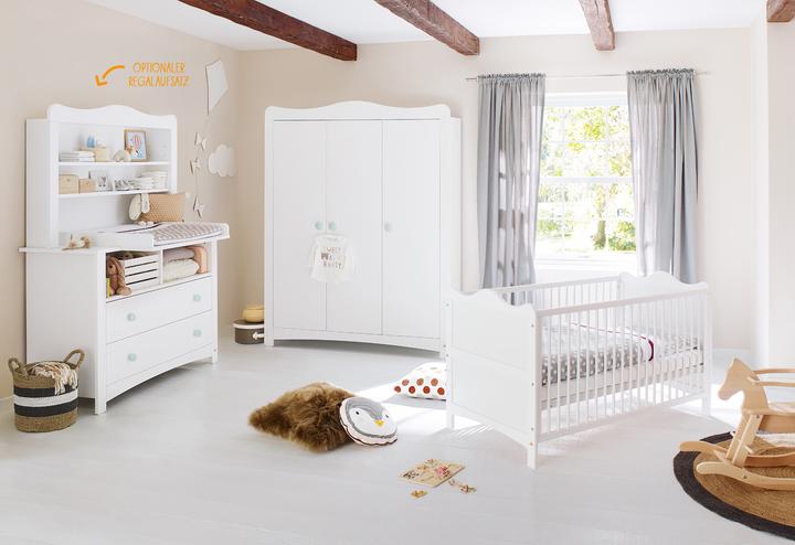 Florentina (Baby cot, Changing unit, Children's wardrobes)