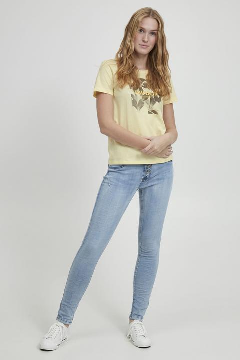 Actual product image B.young BYSANLA LEAF TSHIRT 20811085 (XXL)