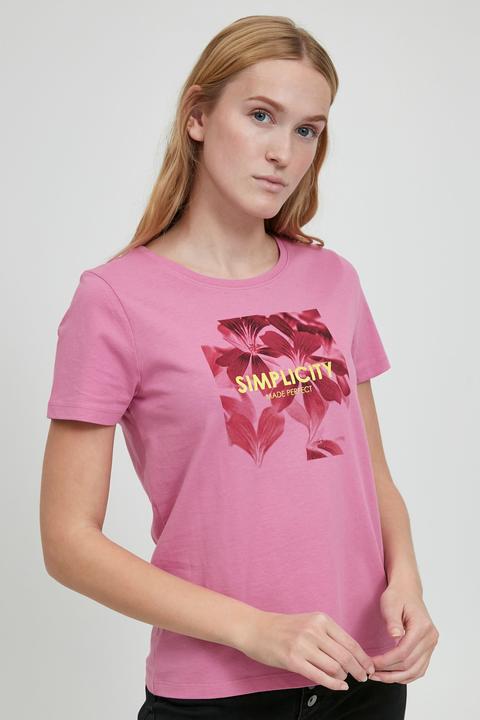 Actual product image B.young BYSANLA LEAF TSHIRT 20811085 (XXL)