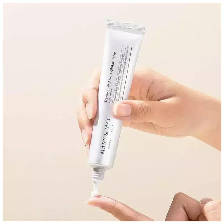 Immagine prodotto Mary&May MARY & MAY Acido Tranexamico + Glutatione Crema Occhi 30ml (Crema, 140.30 ml, Giorno)
