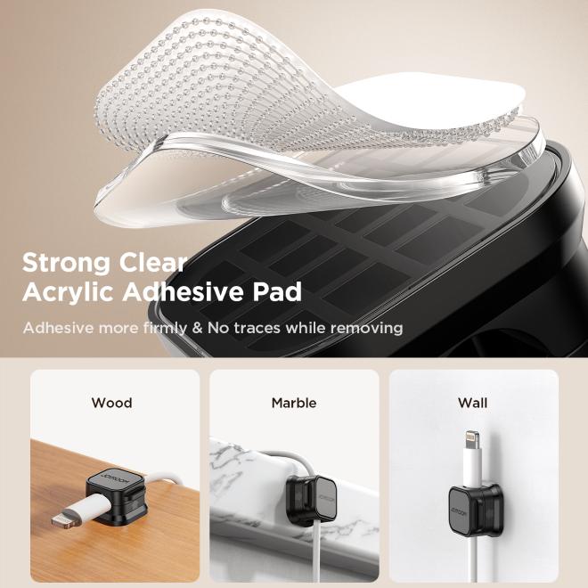 Actual product image Joyroom Magnetic cable organiser Cable Management