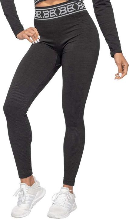 Image du produit Better Bodies Leggings Rib Seamless Noir Mélange (XS)