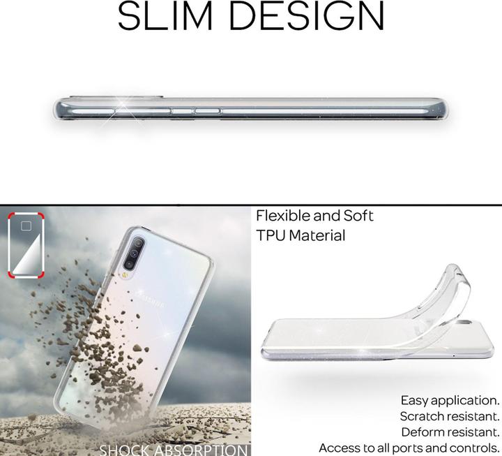 Immagine prodotto Nalia Copertura glitterata (Samsung Galaxy A70)